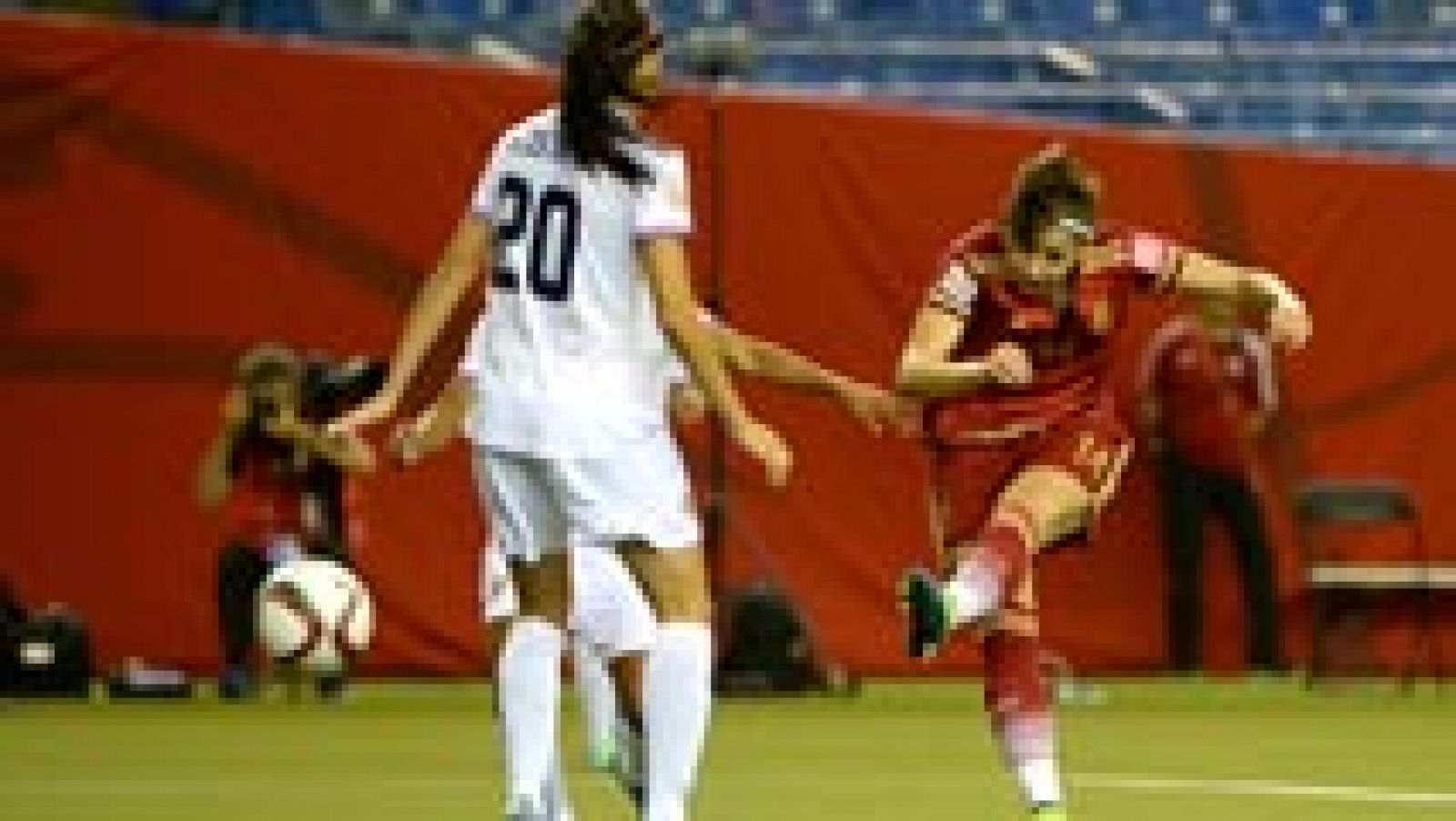 Telediario 1: Vicky Losada hace historia con su gol ante Costa Rica | RTVE Play
