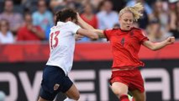 Campeonato del Mundo Femenino: Alemania-Noruega (2)