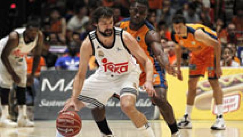 El Real Madrid ha sellado su pase a la final de la Liga Endesa al imponerse en la Fonteta al Valencia Basket por 84-90.