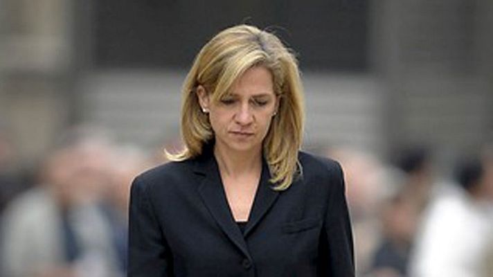 Telediario 1 - Felipe VI revoca el título de Duquesa a la Infanta Cristina