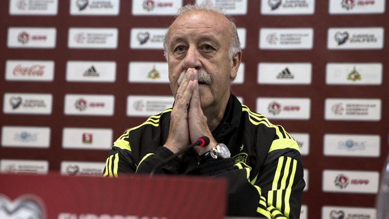 Vicente del Bosque, seleccionador español, ha dejado entrever la titularidad ante Bielorrusia de Pedro Rodríguez, autor de cuatro tantos en tres partidos al conjunto eslavo, y la suplencia de Cesc Fábregas. 