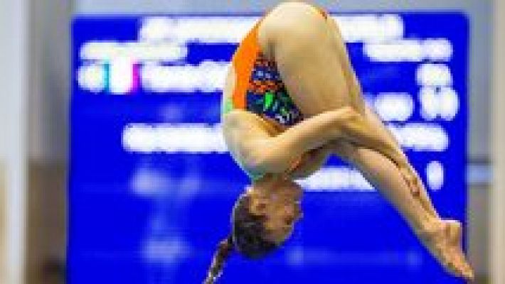 Final Saltos. Campeonato de Europa: 3 metros femeninos