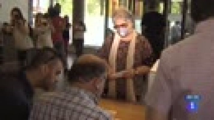 Telediario 1 - Consulta soberanista en UDC