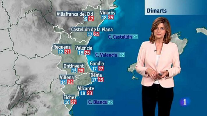 L'informatiu - Comunitat Valenciana - El tiempo en la Comunidad Valenciana - 15/06/15