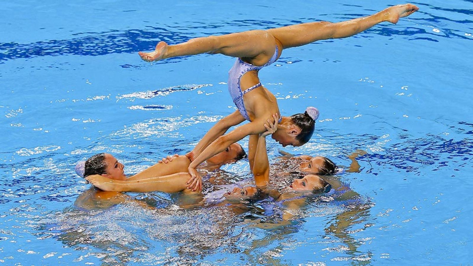 El equipo español de la sincro logra la plata en los Juegos de Bakú | Ver