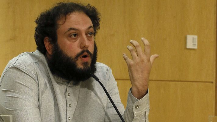 Telediario 1 - Guillermo Zapata dimite como concejal de Cultura de Madrid
