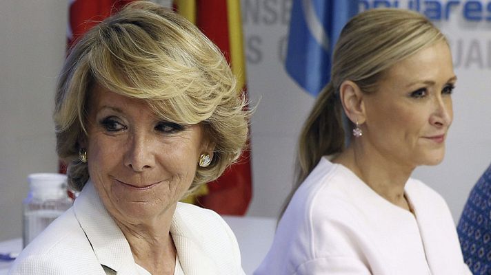 Telediario 1 - Aguirre renuncia a liderar el PP en Madrid