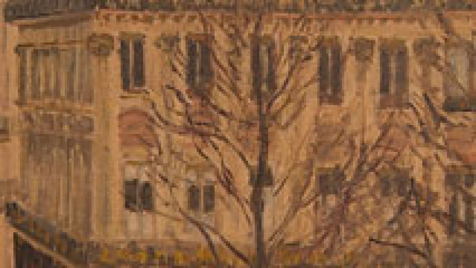 Telediario 1: El cuadro que Pisarro pintó de la Calle Saint Honoré de París se quedará en el Museo Thyssen | RTVE Play