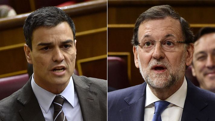 Telediario 1 - Rajoy acusa al PSOE saltarse la "voluntad democrática"