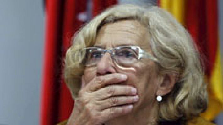 Telediario 1 - Carmena respalda a su portavoz, Rita Maestre