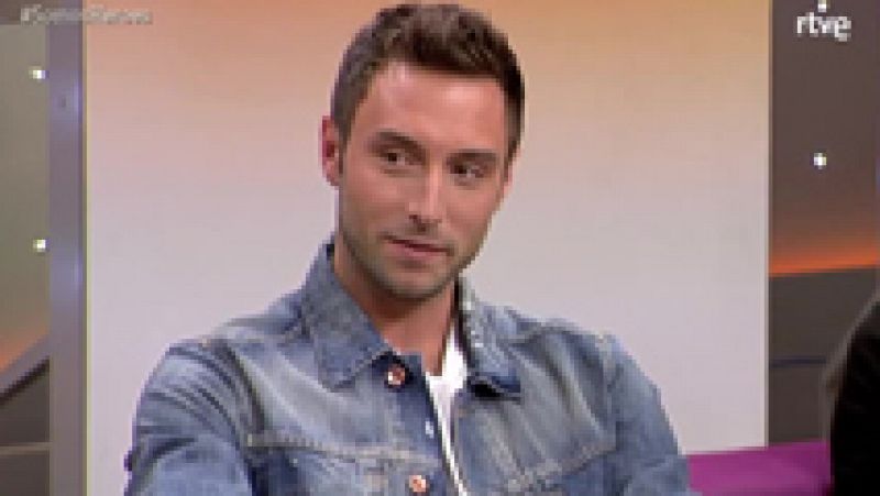 Eurovisión 2015 - Måns Zelmerlöw visita RTVE.es