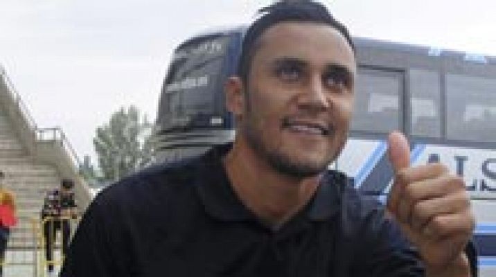 Telediario 1 - Keylor Navas regresa a Madrid para tratarse su lesión en el tendón de aquiles