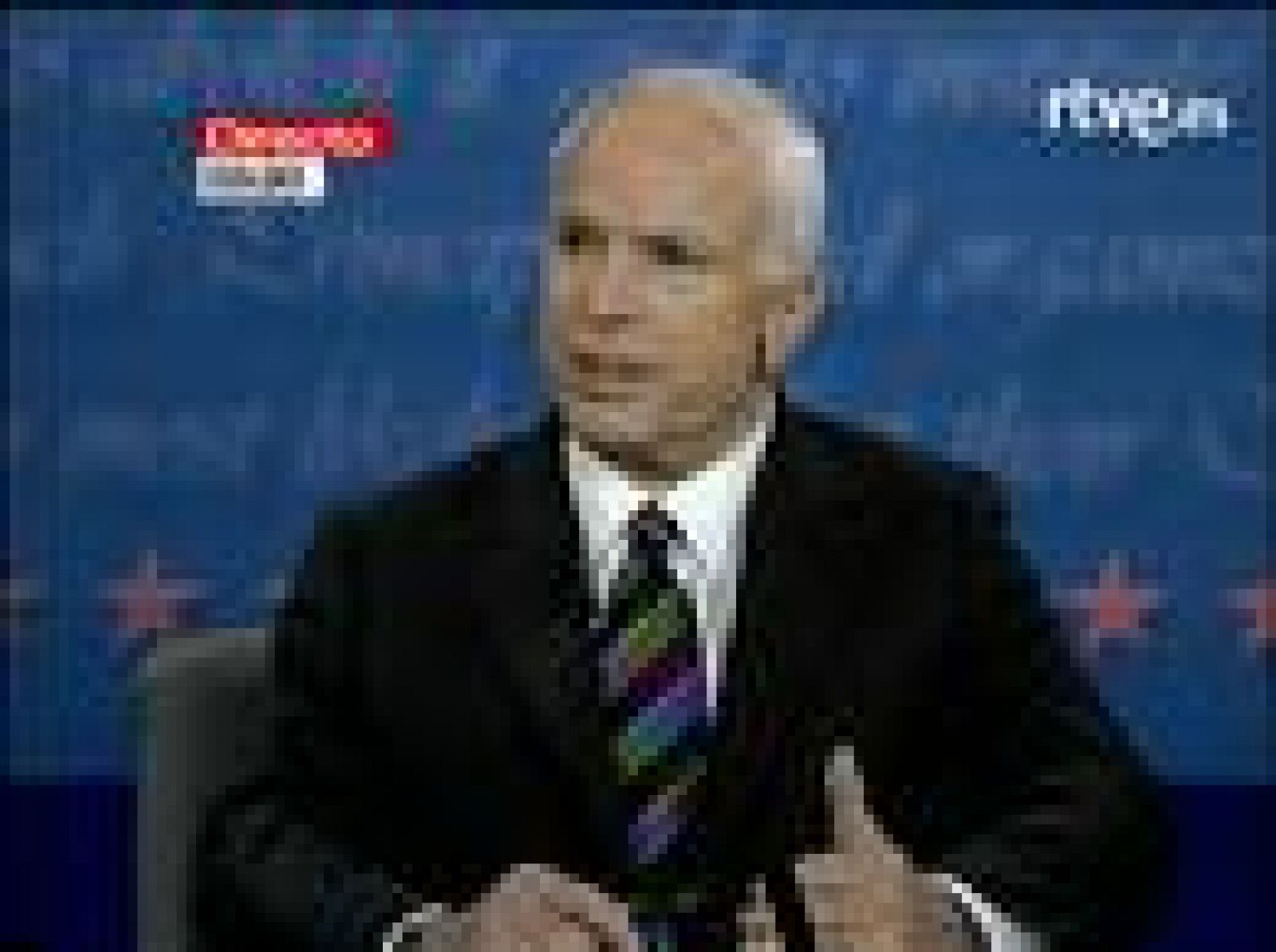 Sin programa: McCain: 'Yo no soy Bush' | RTVE Play