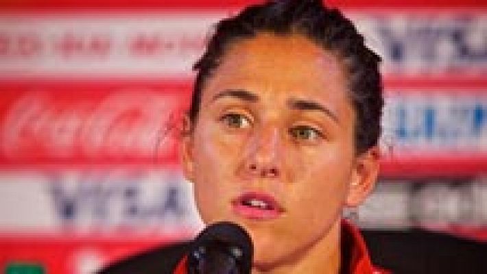 Telediario 1 - Boquete y Quereda, tristes por la eliminación de España