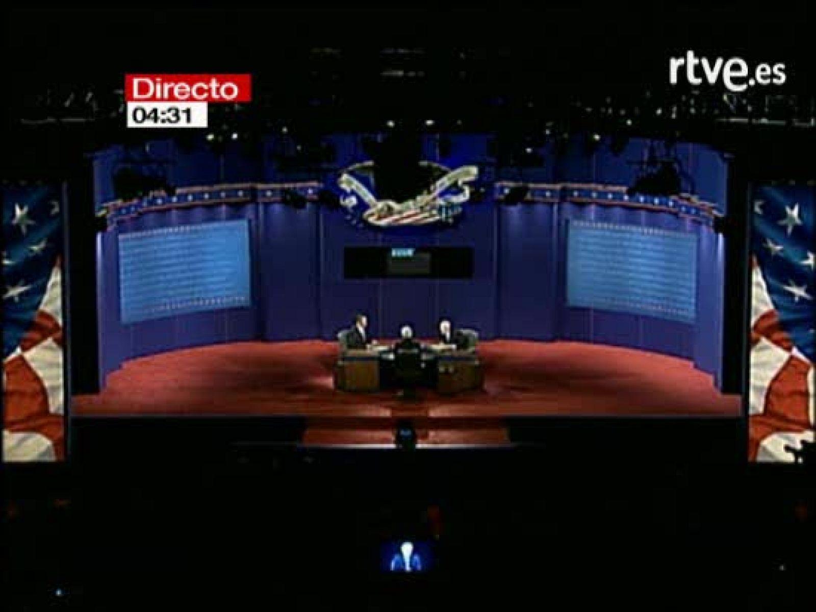 Obama y McCain se saludan tras el último debate | Ver