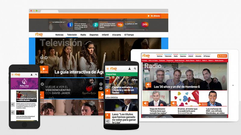 La web de Rtve lanza un nuevo rediseño más móvil, más social y con una mejor navegación.