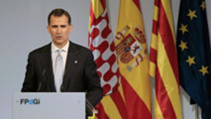 Felipe VI: "Debemos afrontar los retos'