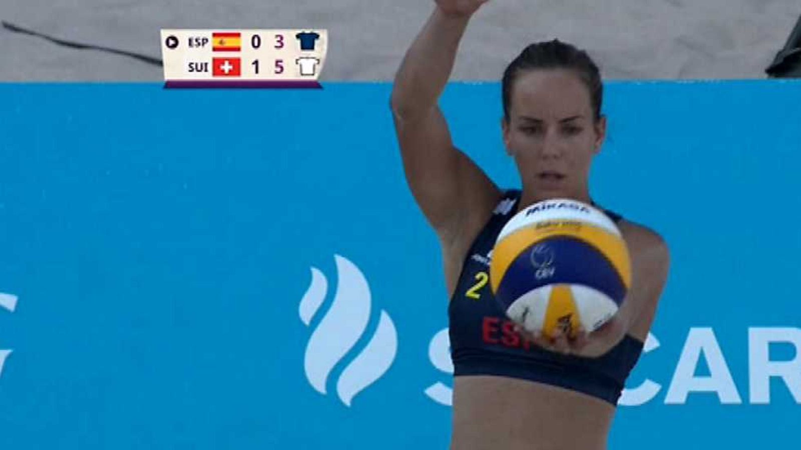 Juegos Europeos Bakú 2015 - Voley Playa femenino: España-Suiza - ver ahora