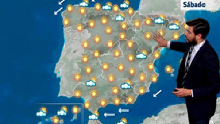 El tiempo - Hoy, mucho calor en parte de Galicia y el valle del Guadalqu