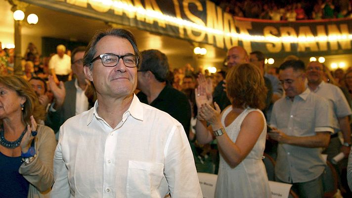 Informativo 24h - Artur Mas: "Se ha puesto la directa y vamos muy en serio"