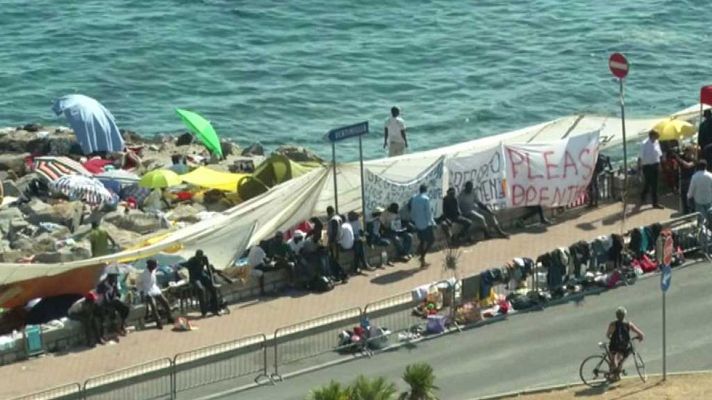 Telediario 1 - La guerra de Siria ha provocado un aumento de refugiados