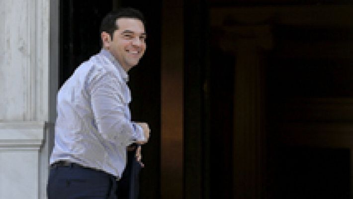 Tsipras reúne a su equipo ante la cumbre europea del lunes