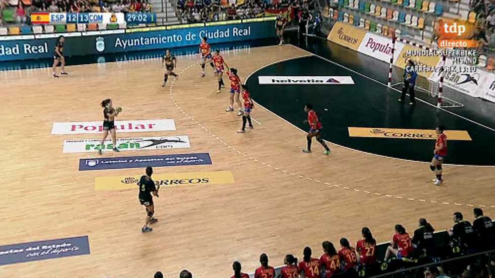 Balonmano femenino - Encuentro de las estrellas: España - Combinado Liga DHF
