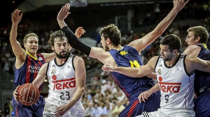 Baloncesto en RTVE - Real Madrid 100 - FC Barcelona 80 (2-0)