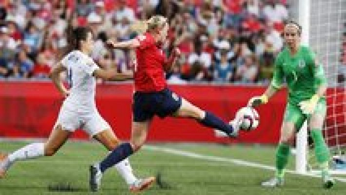 Campeonato del Mundo Femenino. 1/8 final: Noruega-Inglaterra