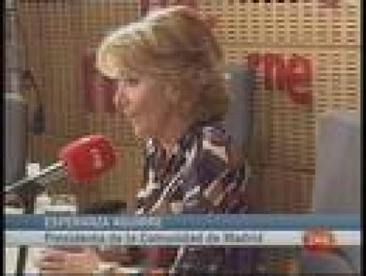Esperanza Aguirre se refiere al auto de Garzón sobre la Guerra