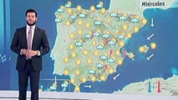 Lluvias en el este y temperaturas bajas 