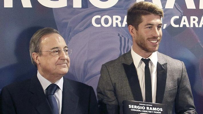 Telediario 1 - Ramos se reúne con la Madrid para acercar posturas