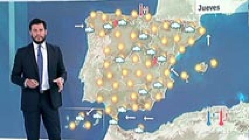 Llega la primera masa de aire cálido con aumento de temperaturas