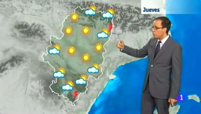Noticias Aragón - Tiempo en Aragón-25/06/2015