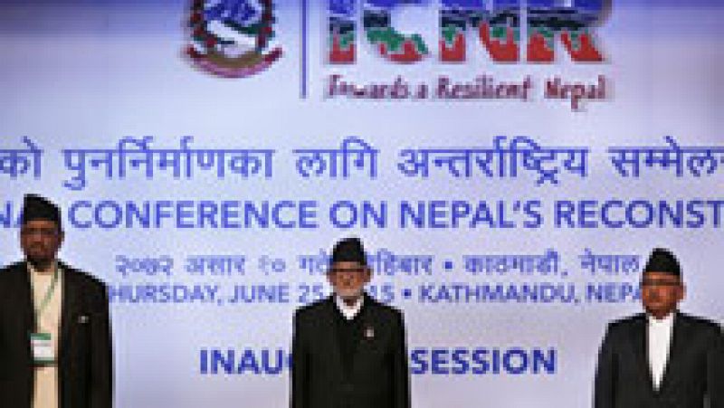 Nepal necesita un tercio de su PIB para reconstruir el país