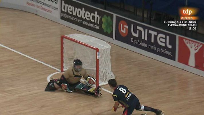 Hockey sobre patines - Campeonato del Mundo. Cuartos de final: España-Mozambique