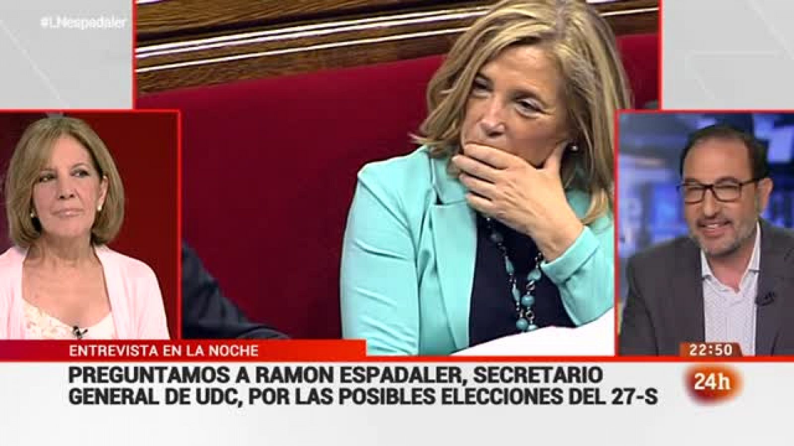 Informativo 24h: Ramon Espadaler: "Respeto a quienes no defendieron nuestra posición, pero más a quienes sí lo hicieron" | RTVE Play