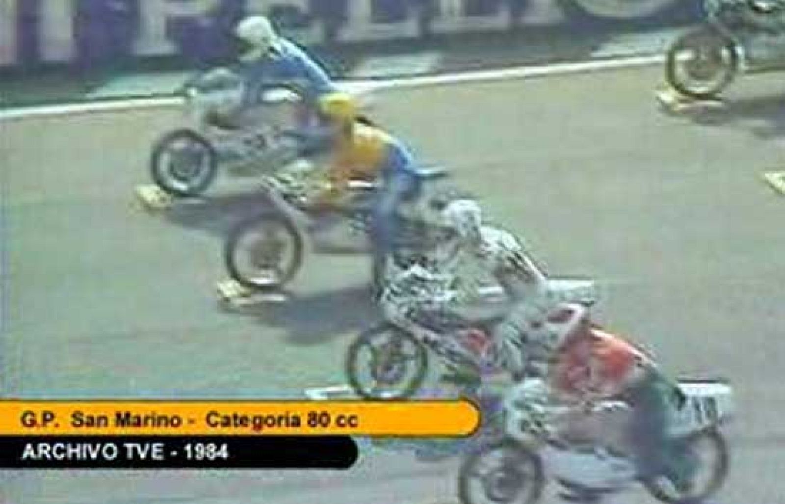 Motociclismo: espectacular remontada de Aspar en 1984 - Deportes en el Archivo de RTVE | Ver