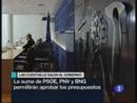 Telediario 1 - Telediario en 4' - 17/10/08