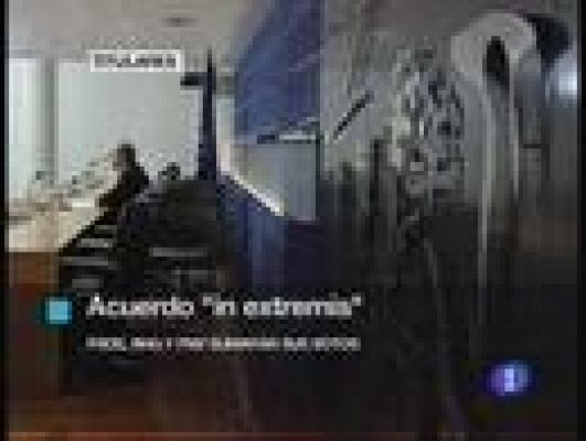 Telediario 1 - Telediario en 4' - 18/10/08