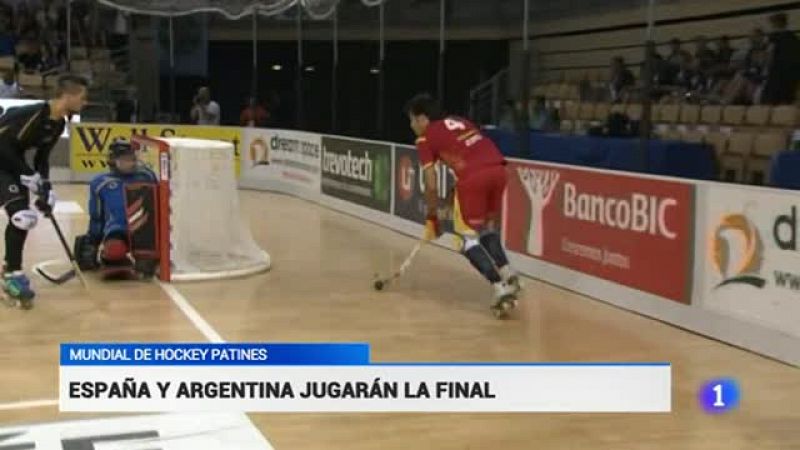 La selección española de hockey sobre patines jugará mañana la final del Campeonato del Mundo que se disputa en La Roche sur Yon (Francia), por sexta ocasión consecutiva, tras derrotar este viernes a Alemania por 6-2.