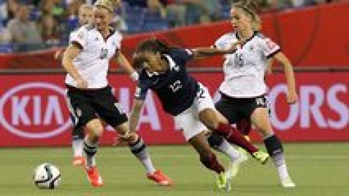 Cto. del Mundo Femenino. 1/4 final: Alemania-Francia (2) 