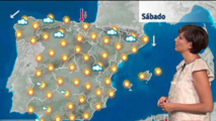 Calor en toda España, especialmente en la mitad sur peninsul