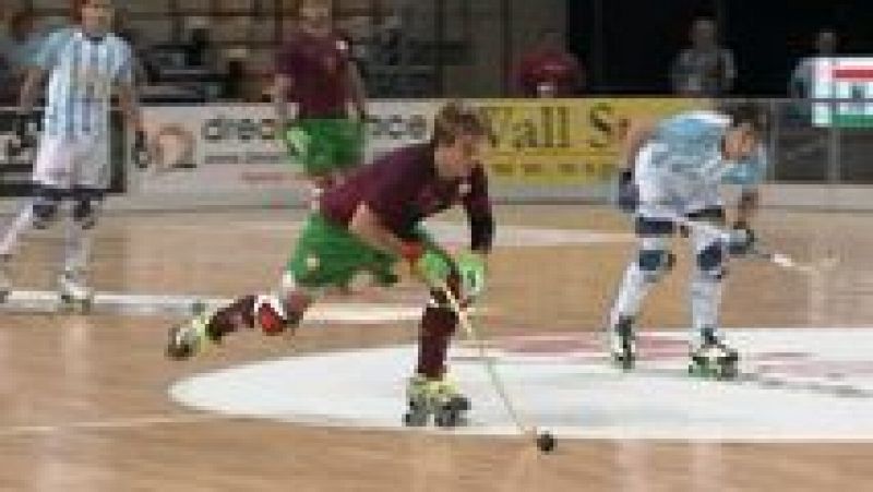 Hockey Patines - Campeonato del Mundo. 2ª semifinal: Argentina-Portugal - ver ahora 