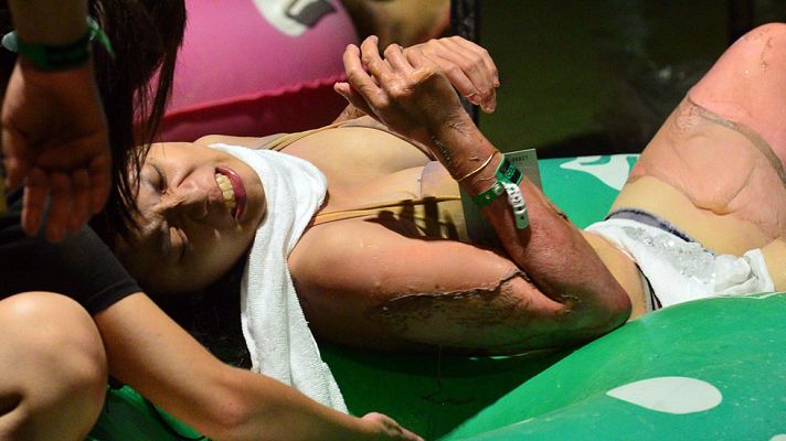 Informativo 24h - Más de 500 heridos en una fiesta en un parque acuático en Taiwán