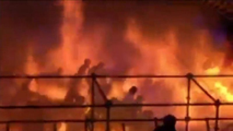 524 heridos en el incendio en un parque de atracciones de Taiwan