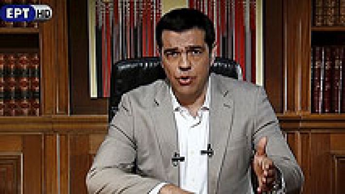 Tsipras anuncia el cierre temporal de los bancos griegos y medidas de control de capitales