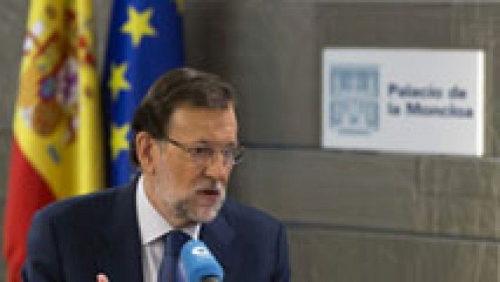 Rajoy asegura que no se siente cuestionado