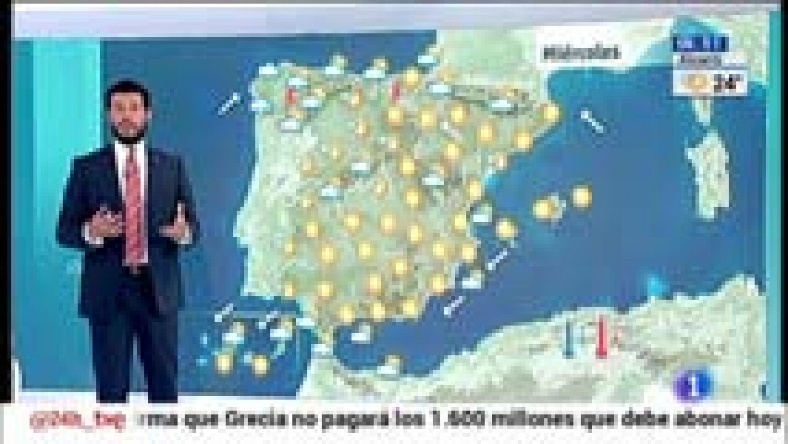 El tiempo: Descienden las temperaturas en la mitad oeste peninsular | RTVE Play