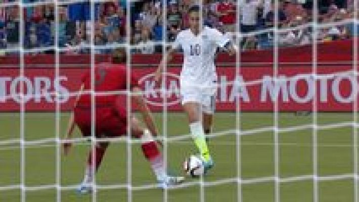  - Cto. del Mundo Femenino. 1ª semifinal: EEUU-Alemania